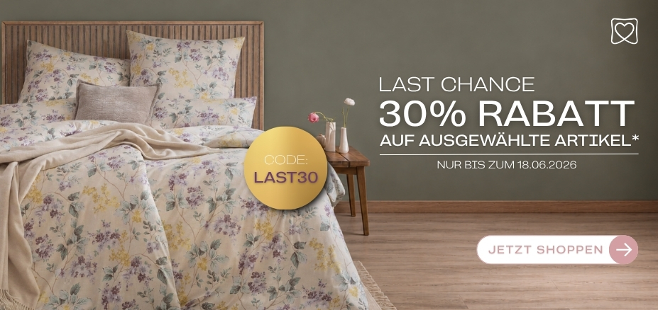 LAST CHANCE SALE | GÜLTIG BIS 18.06.2026 | weitere Infos siehe AGB §13
